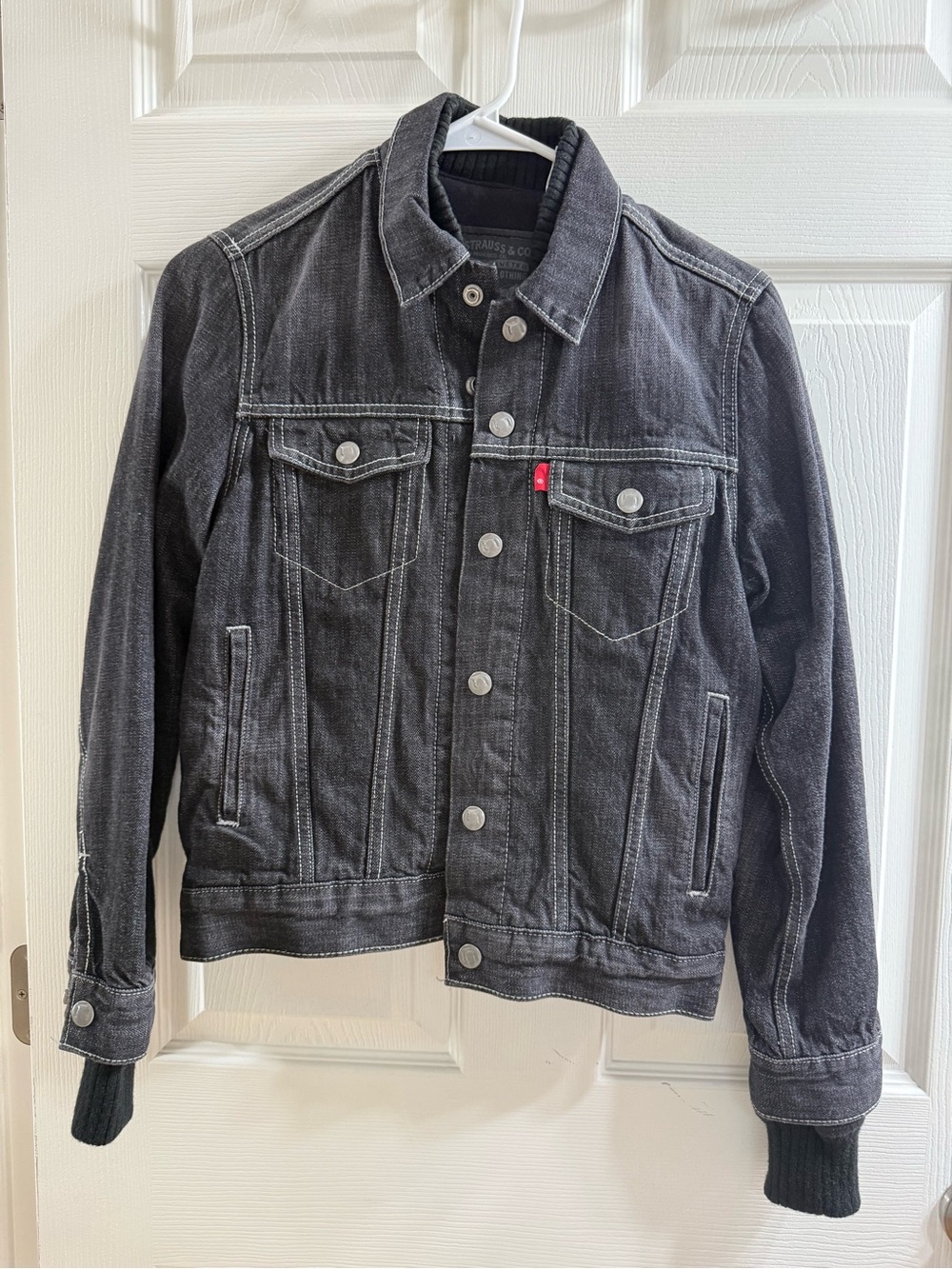 Levi's  Black Denim Trucker Jacket